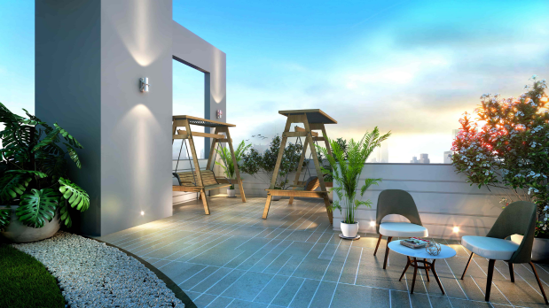 Royal Bliss Terrace Party Lawn Area (C & D Wing)